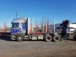 Camião de Transporte de Troncos SCANIA R480+príves Geidobler |  Equipamentos de Transporte e Manutenção | Maquinaria para madeiras | OakLand s.r.o.