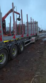 Semi-Reboque de Transporte de Troncos 2019-03-02 - 2019-04-01 |  Transporte e Carga | MT Transport a logistika