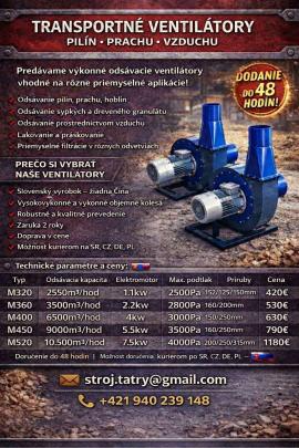 Extractor Transportné ventilátory  |  Estufas de Secagem, Aerotecnia | Maquinaria para madeiras | Juraj polovka šneky výroba 