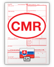 Declaração de Expedição Internacional CMR (english & slovenčina)